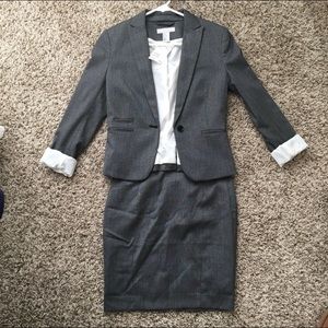 H&M skirt suit